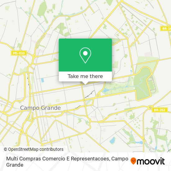 Multi Compras Comercio E Representacoes map