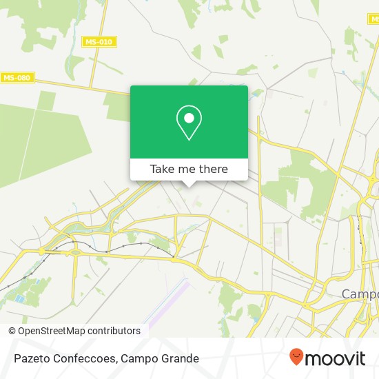 Pazeto Confeccoes, Travessa Costa de Lavos, 59 Panamá Campo Grande-MS 79113-114 map