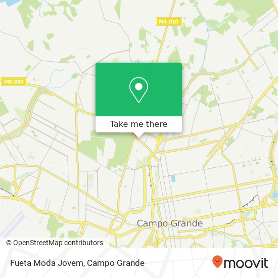 Fueta Moda Jovem, Rua Doutor Euler de Azevedo, 974 São Francisco Campo Grande-MS 79118-000 map