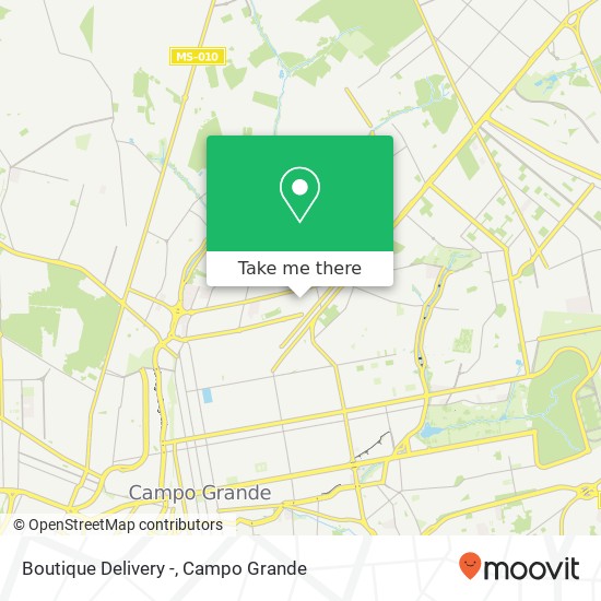 Mapa Boutique Delivery -, Rua Caxias do Sul, 406 Cruzeiro Campo Grande-MS 79010-290