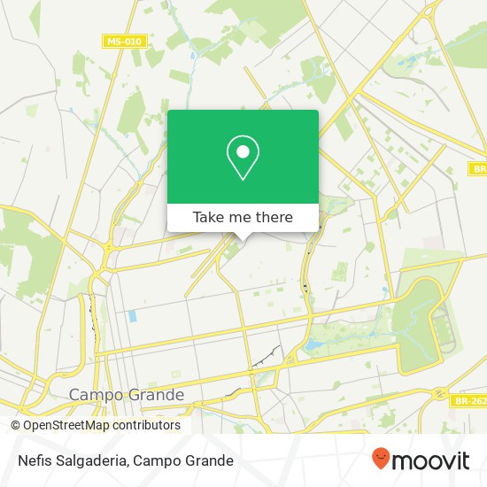 Nefis Salgaderia, Avenida da Capital, 773 Monte Carlo Campo Grande-MS 79022-180 map