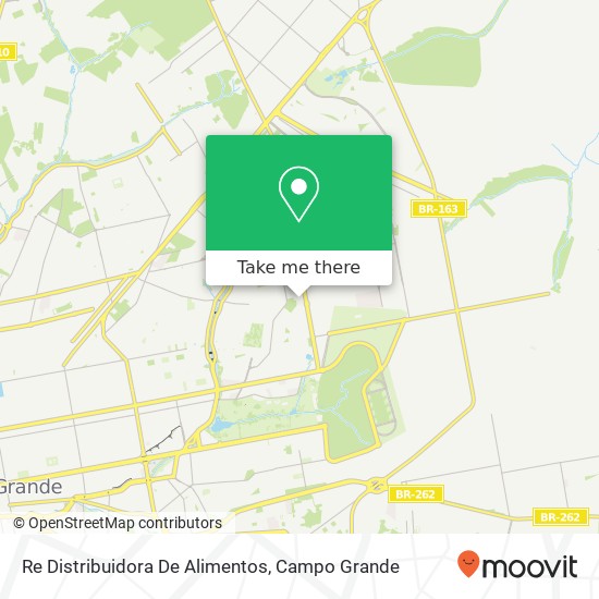 Mapa Re Distribuidora De Alimentos, Rua Kame Takaiassu, 1353 Carandá Campo Grande-MS 79032-290