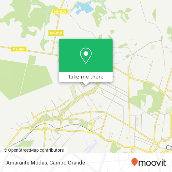 Amarante Modas, Avenida Engenheiro Américo Carvalho Baís, 2835 Panamá Campo Grande-MS 79113-330 map