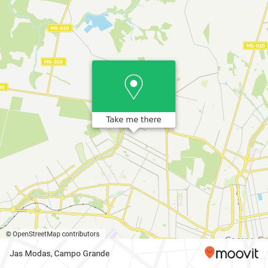 Jas Modas, Rua Bacabá Santo Amaro Campo Grande-MS 79115-021 map