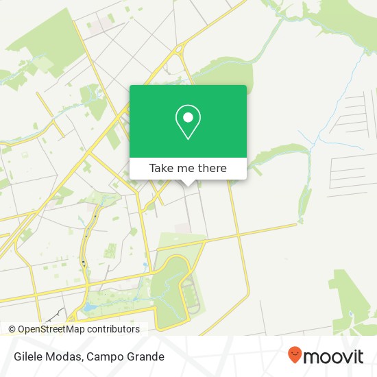 Mapa Gilele Modas, Rua Agapanto, 12 Novos Estados Campo Grande-MS 79034-765