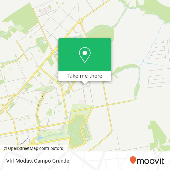 Mapa Vkf Modas, Rua do Panda, 422 Novos Estados Campo Grande-MS 79034-630