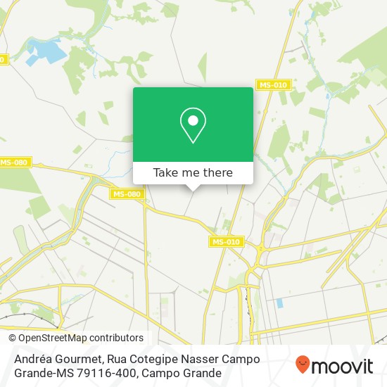 Andréa Gourmet, Rua Cotegipe Nasser Campo Grande-MS 79116-400 map