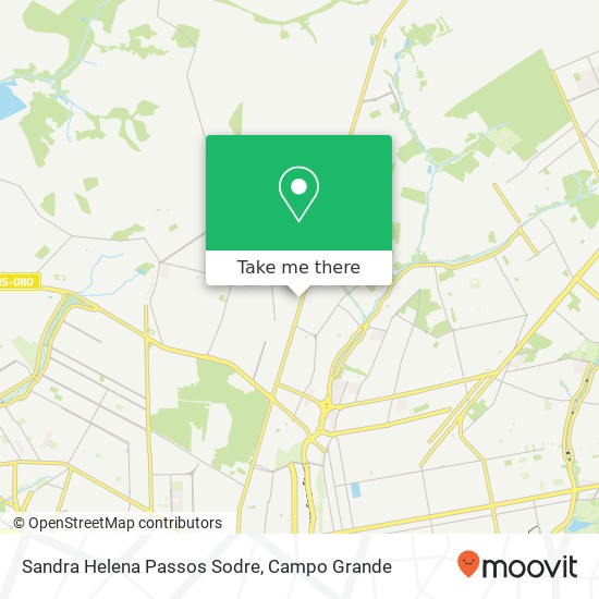 Sandra Helena Passos Sodre, Avenida Tamandaré Nasser Campo Grande-MS 79118-720 map