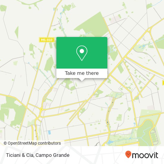 Ticiani & Cia, Rua Bodas de Figaro, 167 Coronel Antonino Campo Grande-MS 79013-200 map