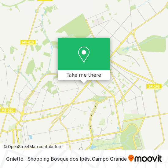 Mapa Griletto - Shopping Bosque dos Ipês