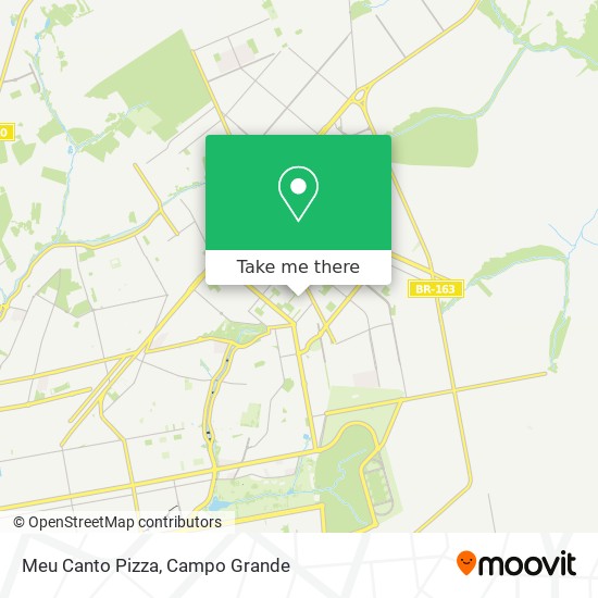 Mapa Meu Canto Pizza