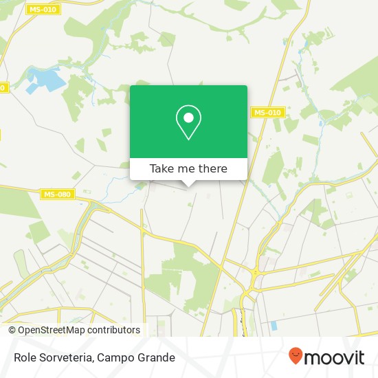 Role Sorveteria, Rua Theodoro Roosevelt, 1345 Nasser Campo Grande-MS 79116-190 map