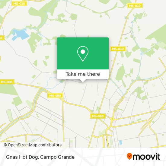 Mapa Gnas Hot Dog