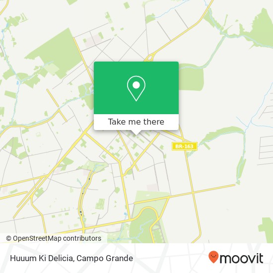 Huuum Ki Delicia, Rua Cataguases, 419 Novos Estados Campo Grande-MS 79034-050 map