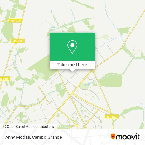Mapa Anny Modas