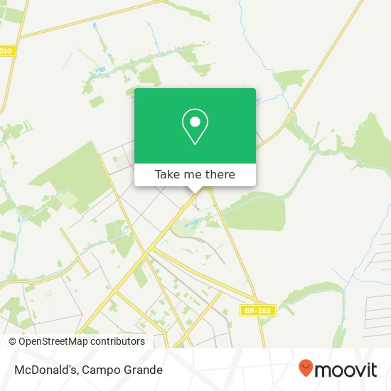 McDonald's, Avenida Coronel Antonino Nova Lima Campo Grande-MS 79062-200 map