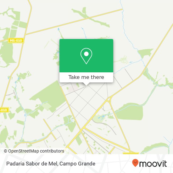 Padaria Sabor de Mel, Rua Francisco Pereira Coutinho, 1271 Nova Lima Campo Grande-MS 79017-210 map