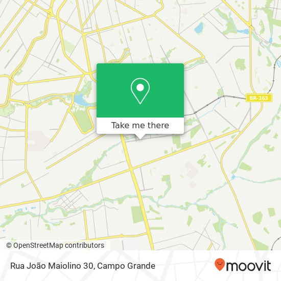 Mapa Rua João Maiolino 30