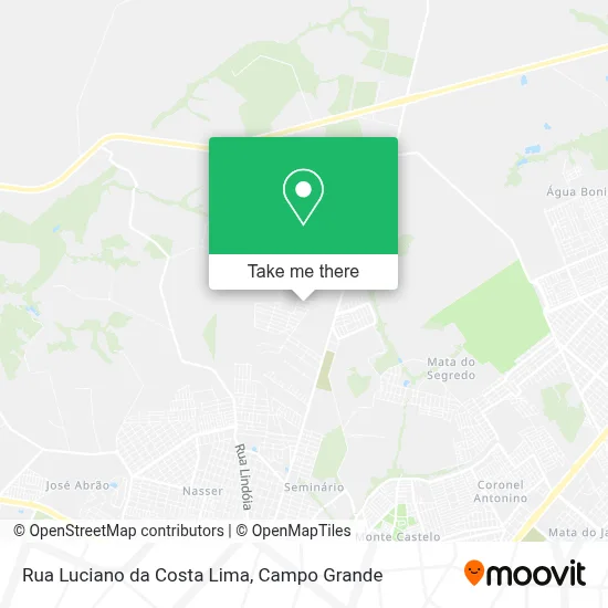 Rua Luciano da Costa Lima map