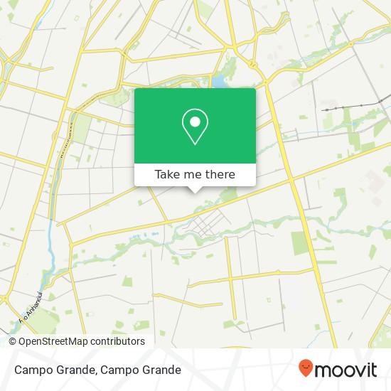 Campo Grande map