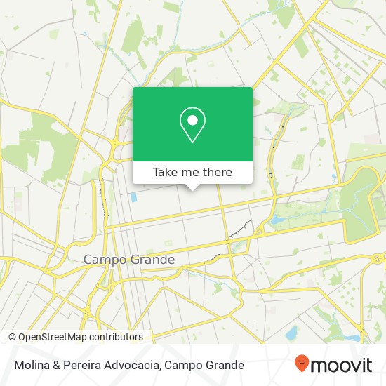 Mapa Molina & Pereira Advocacia