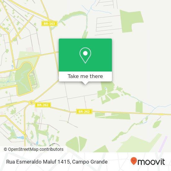 Mapa Rua Esmeraldo Maluf 1415