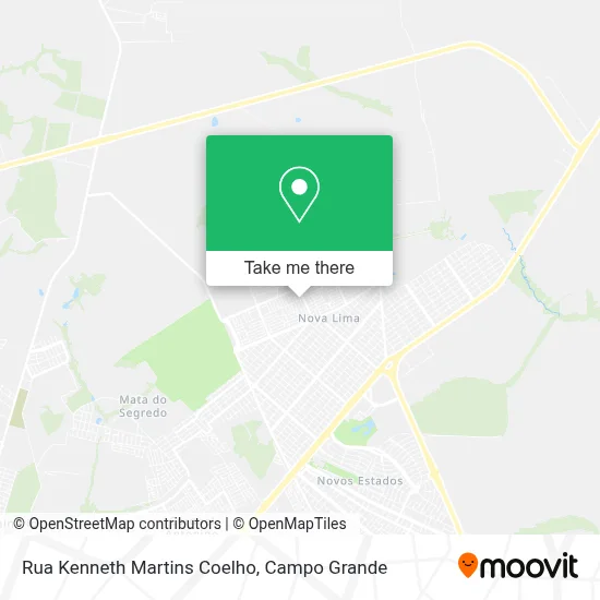 Rua Kenneth Martins Coelho map