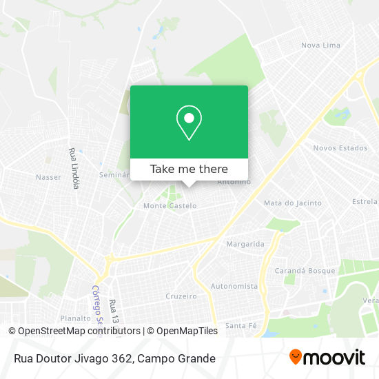 Rua Doutor Jivago 362 map