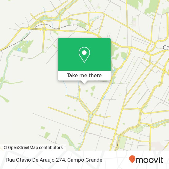 Rua Otavio De Araujo 274 map