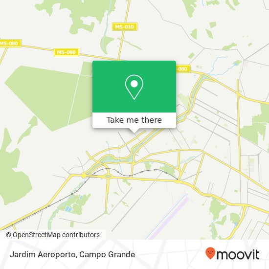 Mapa Jardim Aeroporto