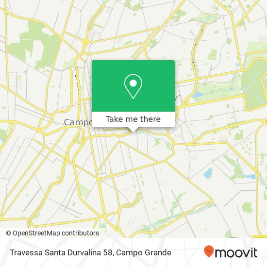 Travessa Santa Durvalina 58 map