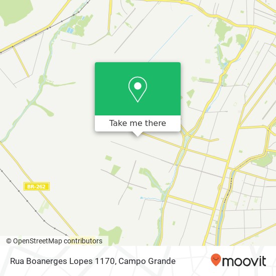 Rua Boanerges Lopes 1170 map