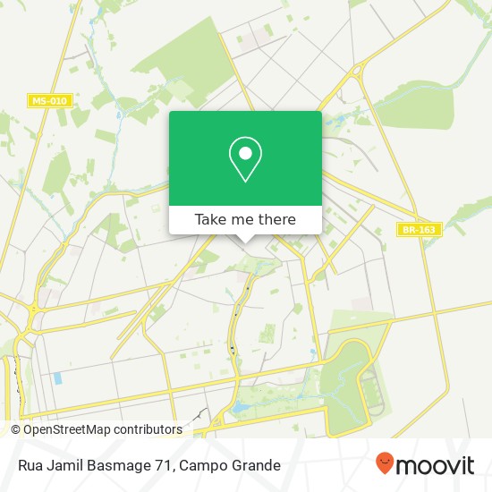 Rua Jamil Basmage 71 map