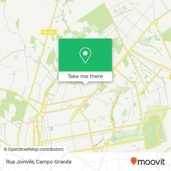 Rua Joinvile map