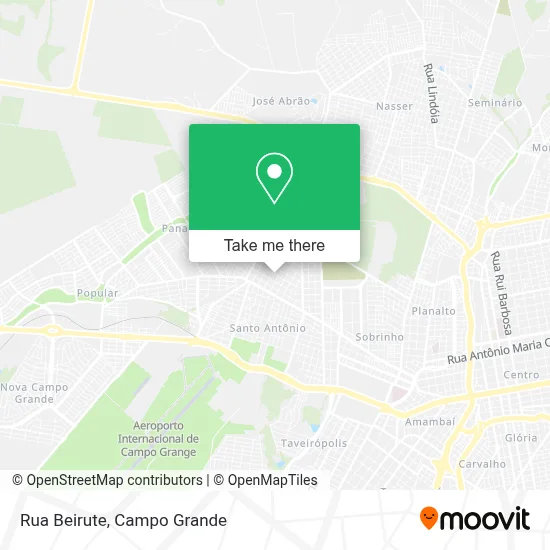 Rua Beirute map