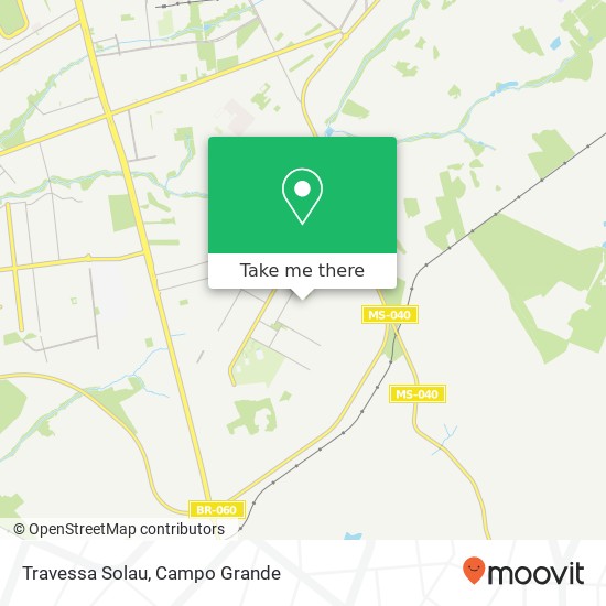 Travessa Solau map