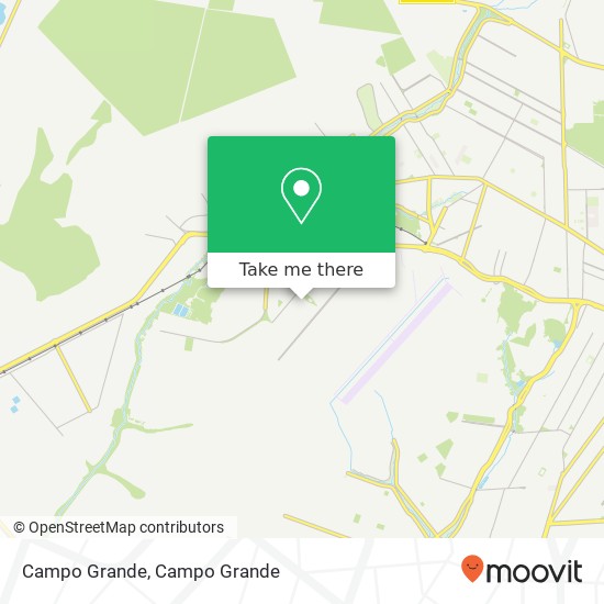 Mapa Campo Grande