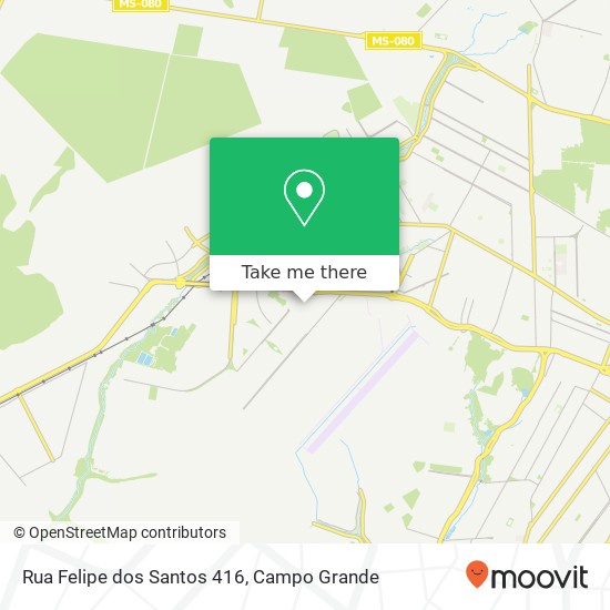 Rua Felipe dos Santos 416 map