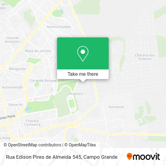 Rua Edison Pires de Almeida 545 map