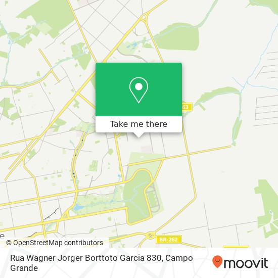 Rua Wagner Jorger Borttoto Garcia 830 map