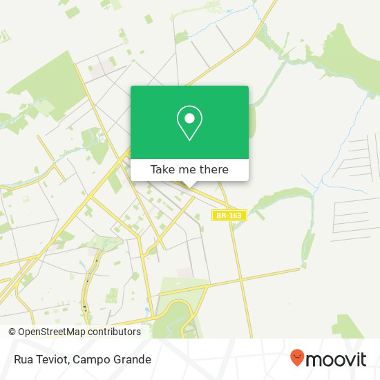 Mapa Rua Teviot
