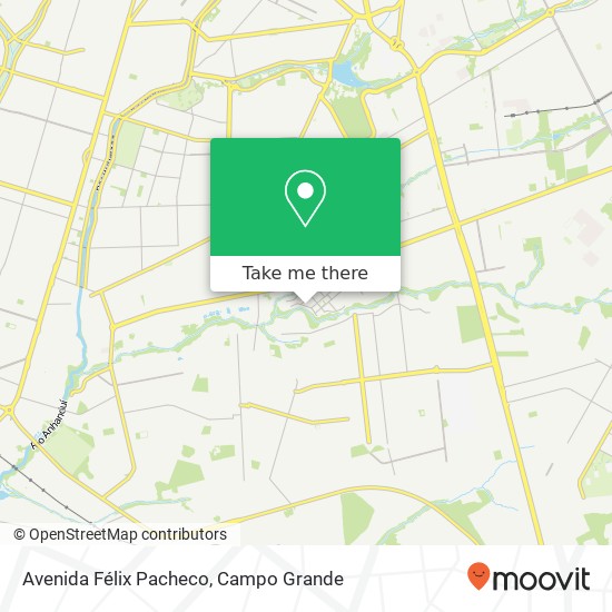 Mapa Avenida Félix Pacheco