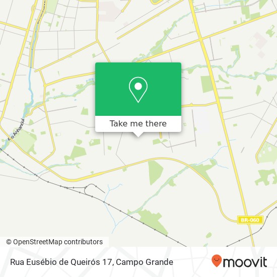 Mapa Rua Eusébio de Queirós 17
