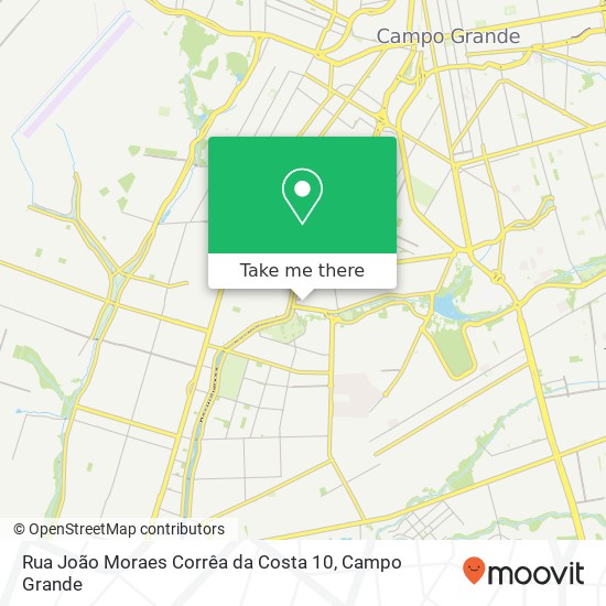 Rua João Moraes Corrêa da Costa 10 map