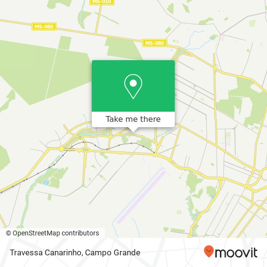 Travessa Canarinho map