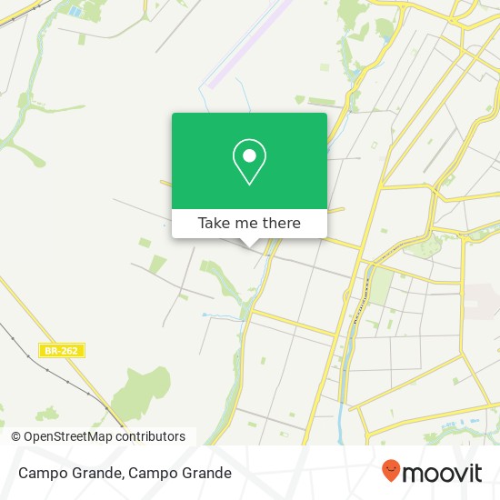 Campo Grande map