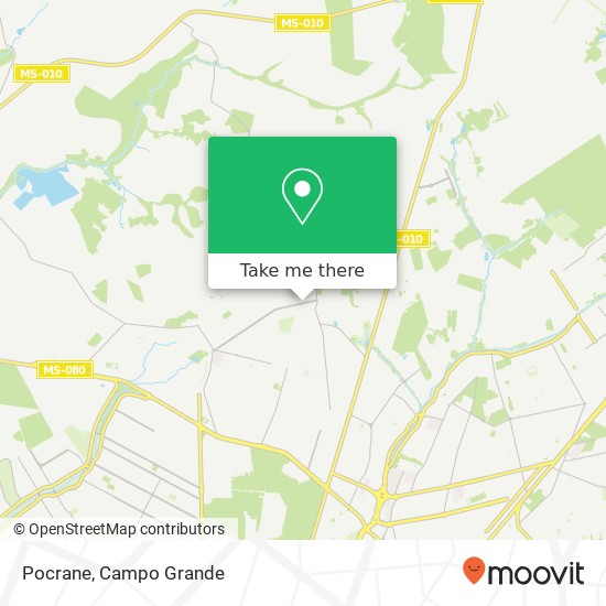 Pocrane map