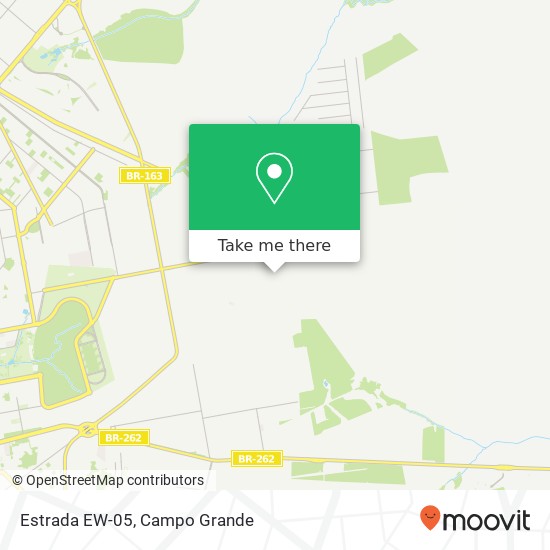 Mapa Estrada EW-05