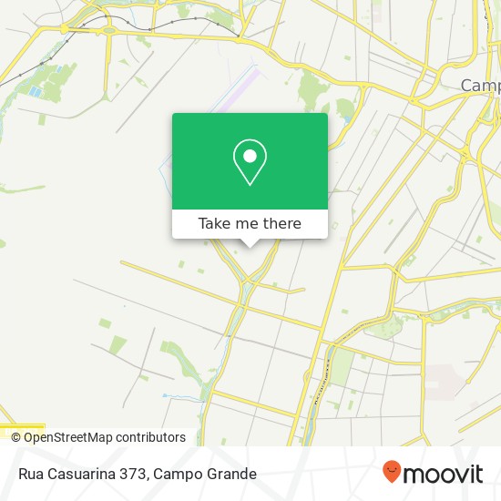 Rua Casuarina 373 map