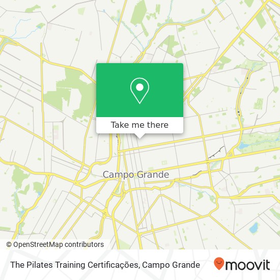 The Pilates Training Certificações map